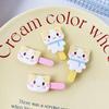 2Pcs Cute Cartoon Cat Hair Clip Fluffy Fuwa Nyanko Kitten Hairpin Duckbill Clip Sweet All-Match Bangs Clip Girl Hair Accessories