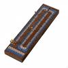 Juego de Mesa Cribbage de Madera Maciza con Almacenamiento Regalo para Adultos, Familias, Fiesta