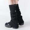 Crochet Pattern Knitted Foot Cover Thickened Crochet Socks Middle Tube Socks  Cold Weather