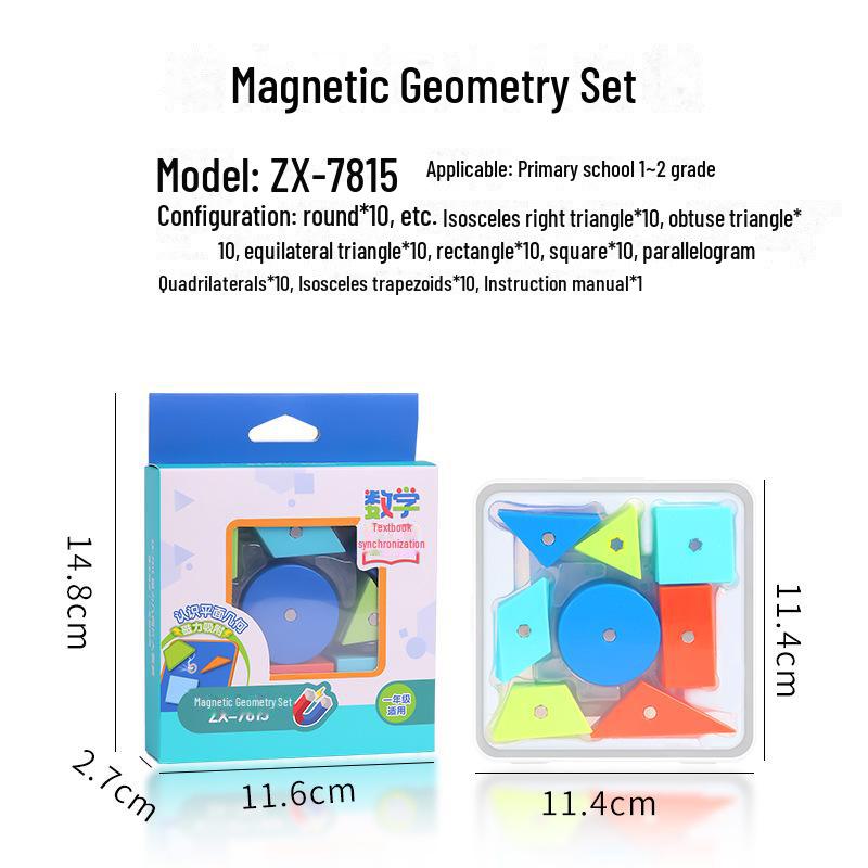 Children's Magnetic 3D Board Game for Grades 1-6: Educational Toy