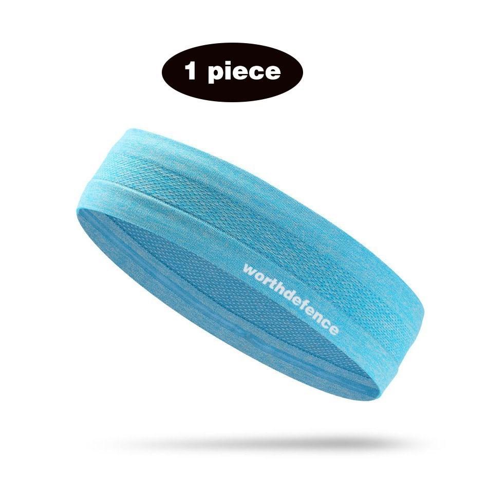 Sweatband Sports Gym Athletic Headband Anti-Slip Women Men Breathable Basketball Fitness Yoga Volleyball Hair Band