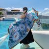 Summer retro outdoor silk scarf ethnic style shawl scarf women's desert travel dual-purpose spring and autumn versatile fashion scarf