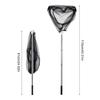 Foldable Fish Landing Net Fishing Net Collapsible Telescopic Metal Poles Handle Freshwater Saltwater Fishing Equipment