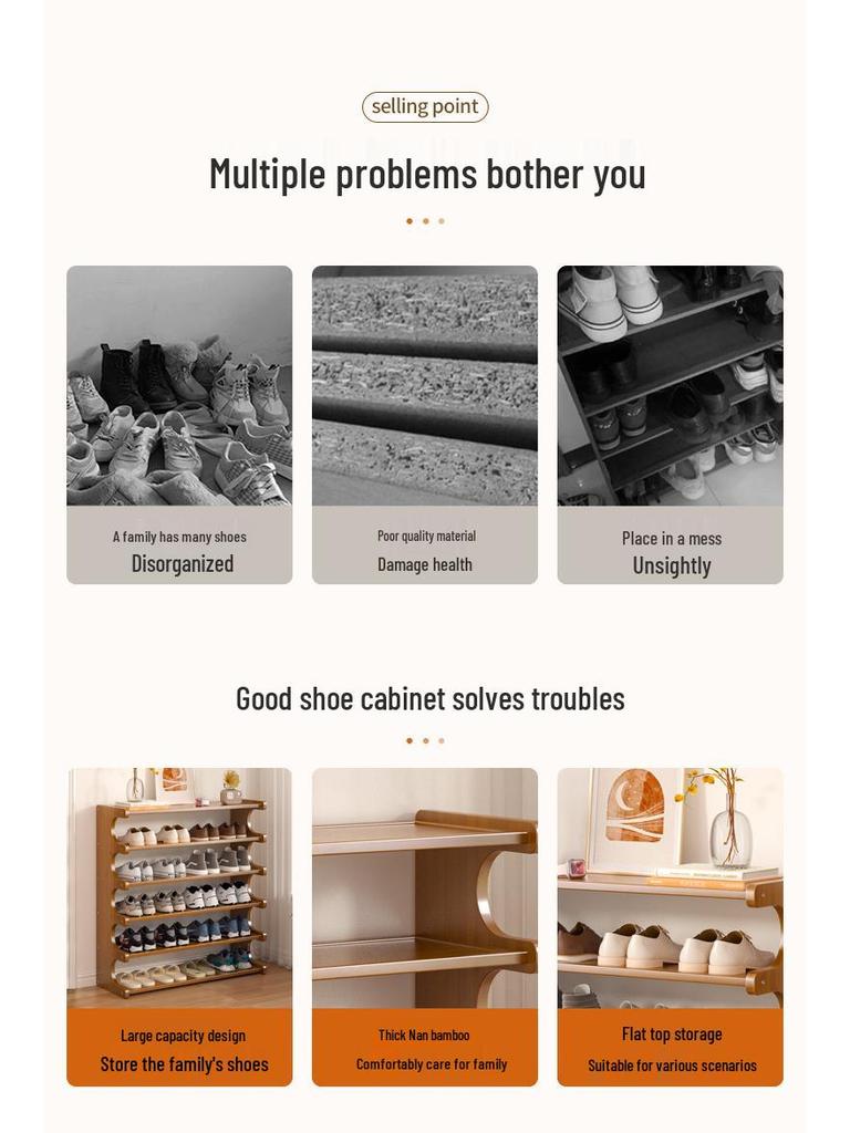 Mehrschichtiges Schuhregal für den Eingangsbereich, Aufbewahrungsregal für Studentenwohnheime und Mietwohnungen