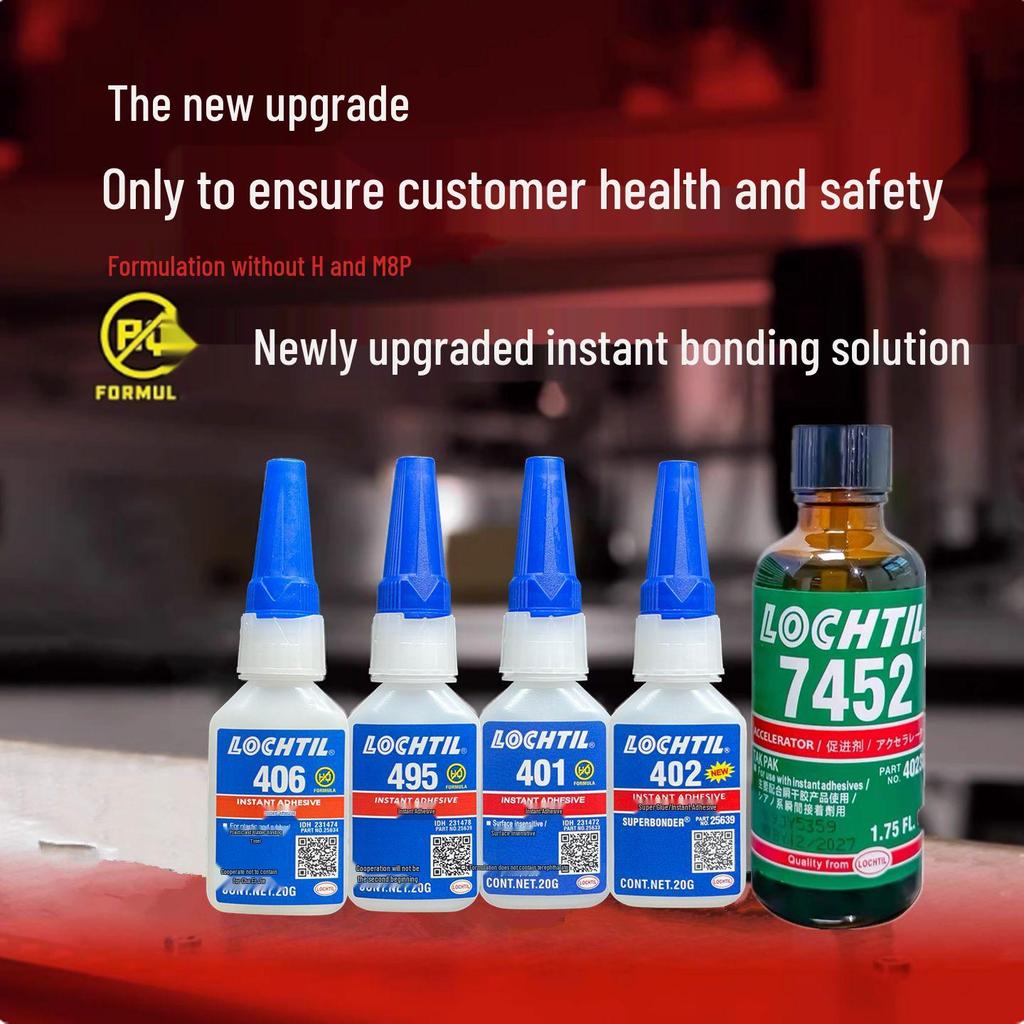 Quick-Drying Glue Collection: Strong Instant Adhesive for Shoes, Metal, and Plastic – Models 401, 403, 406, 416, 460, 495, 496, 498.