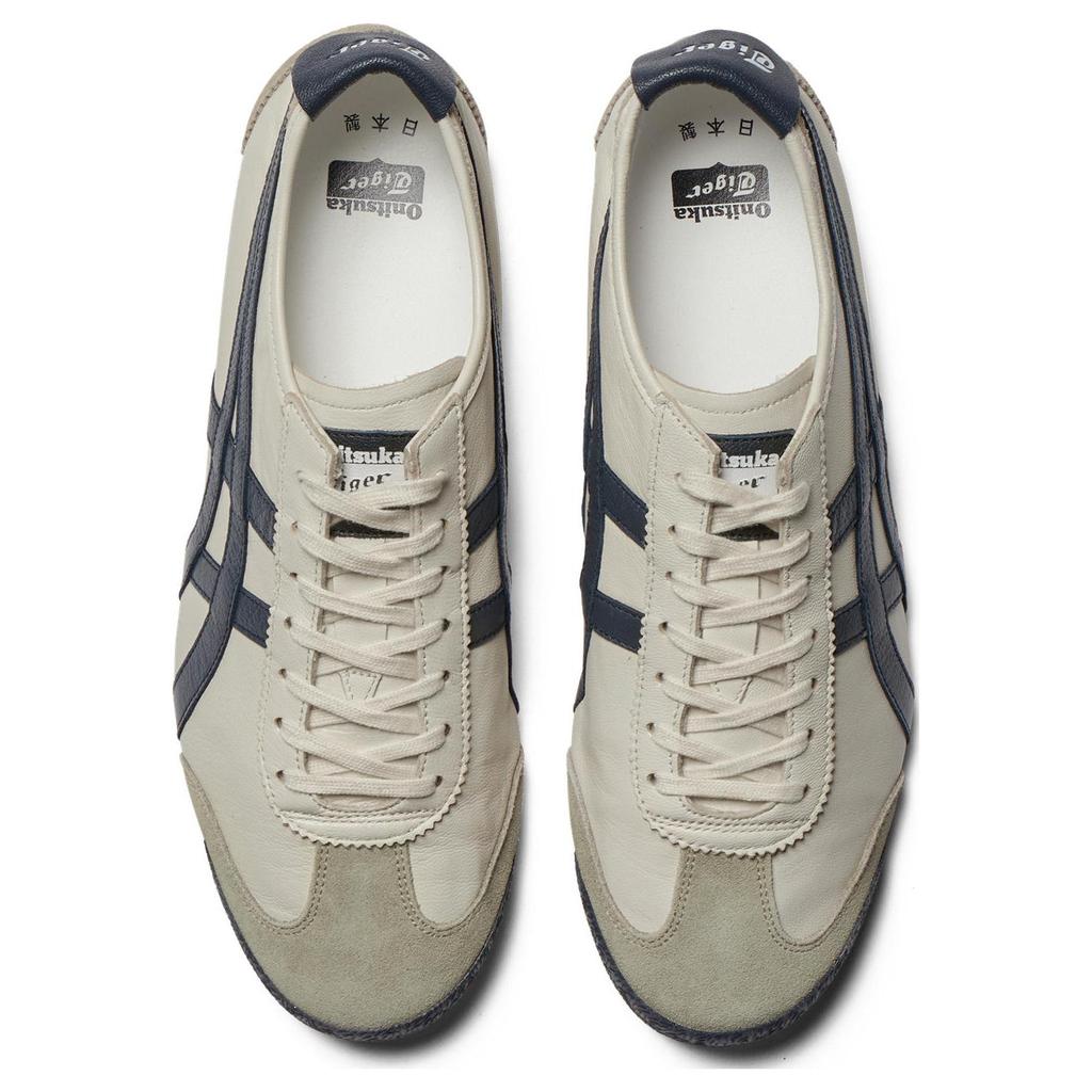 ONITSUKA TIGER Mexico 66 Nm Comfortable Non-Slip Durable Low-Top Casual Shoes Unisex Sneaker Light-Blue 1183C319-200