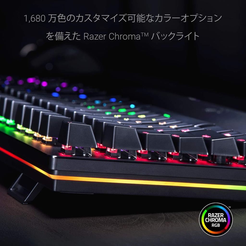 Razer Huntsman Elite Linear Optical Switch Gaming US English Linear with Wrist Rest Japanese Distributor - Keyboard, Layout, Ultra-Fast 1.0mm
