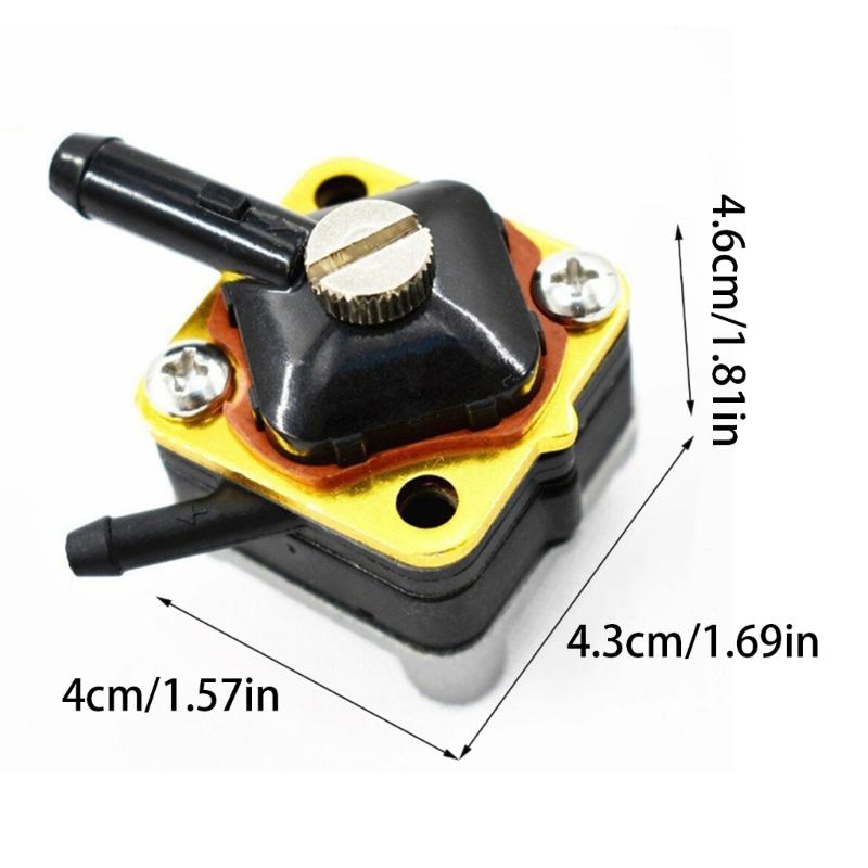 Fuel Pump with Gasket 397839 391638 395091 397274 for Johnson Evinrude 6-15hp Outboard Motor Fuel Pump Marine Accessory