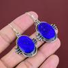 Lapis Lazuli Earrings Genuine Gemstone Earring Handmade Jewelry 925 Sterling Silver Earring Very Pretty Dangle Drop Earring Gifts For Mother