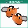 Chainsaw Man Pochita Plush Tug Warm Shoes Children Adult Non Slip Home Indoor