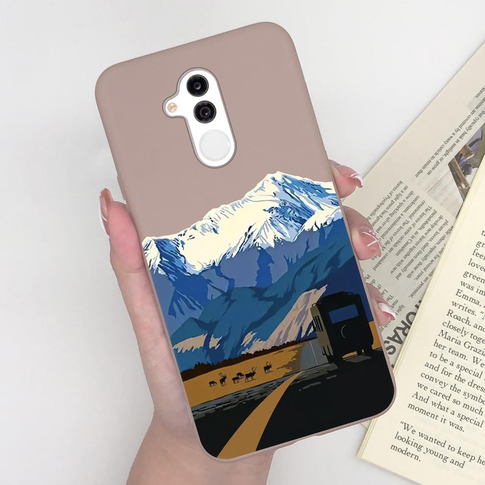 Case For Huawei Mate 20 Lite Cute Astronaut Soft Matte Silicone Bumper For Huawei Mate 20lite Phone Back Cover Coque Bumper Capa