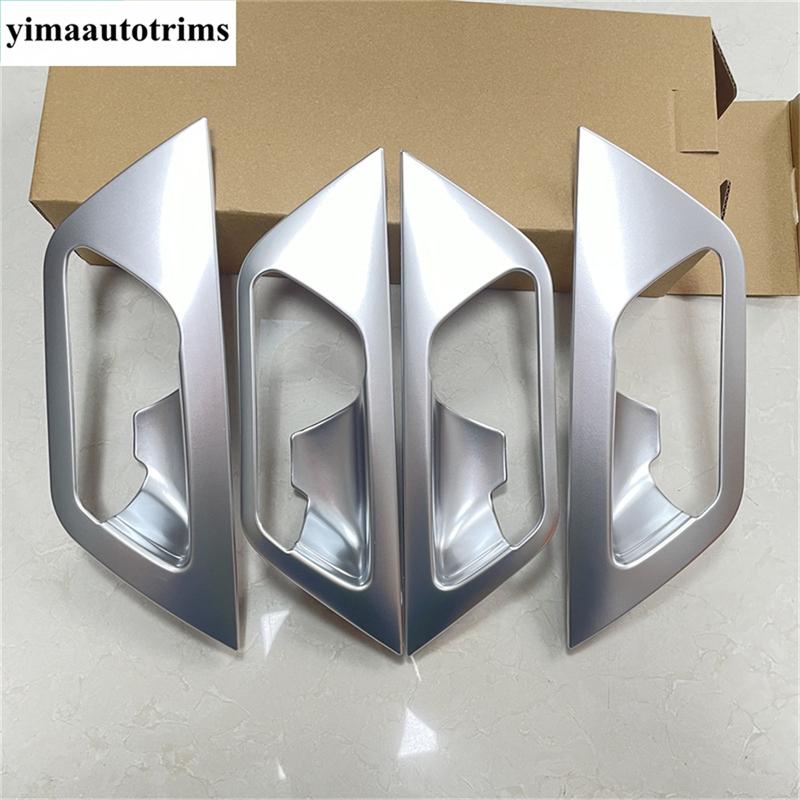 Car Inner Door Handle Bowl Frame Decoration Cover Trim For Peugeot 3008 5008 GT 2017 - 2025 ABS / Stainless Steel Accessories