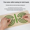Wooden Educational Puzzle Maze: Enhances Fine Motor Skills & Color Recognition