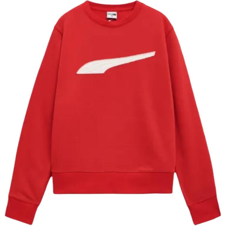 Puma Logo Crew Neck Drop Shoulder Long Sleeve Sweatshirt Men sweatshirt 94091602 XS