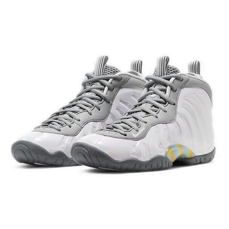 Nike Air Foamposite One Light Smoke Grey GS Sneakers CU1054-001