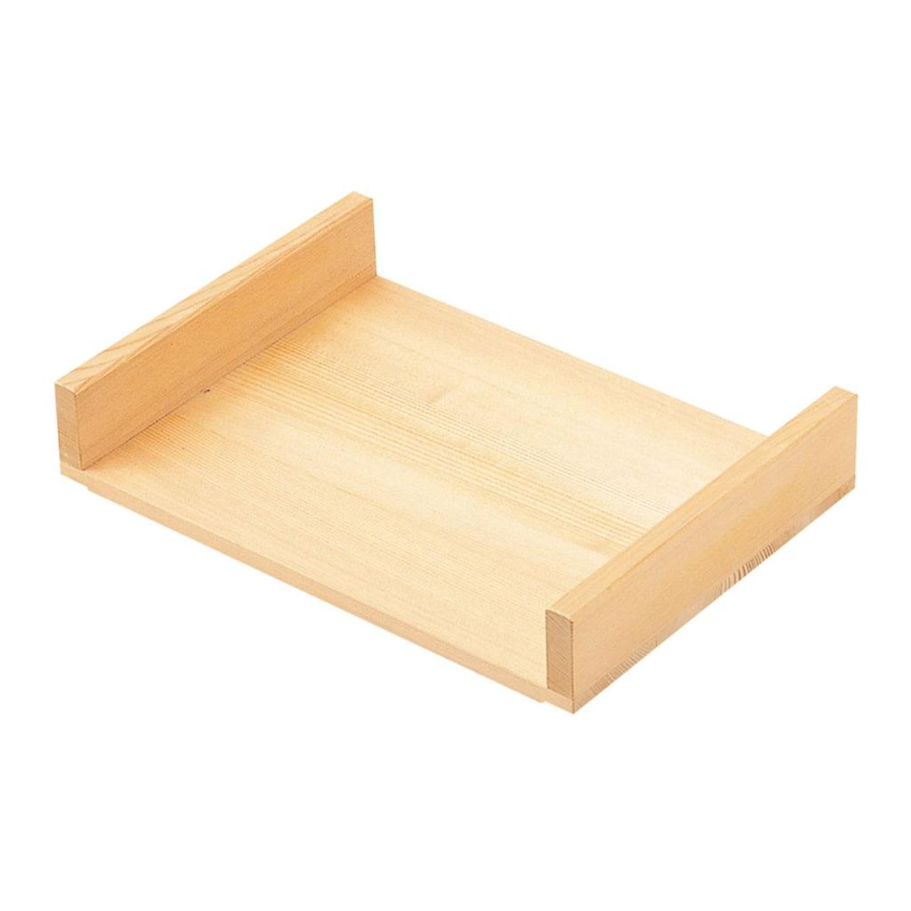 Wooden Sushi and Sashimi Serving 42cm x 21cm x Made in Japan J-kitchens Board, H5.5cm,