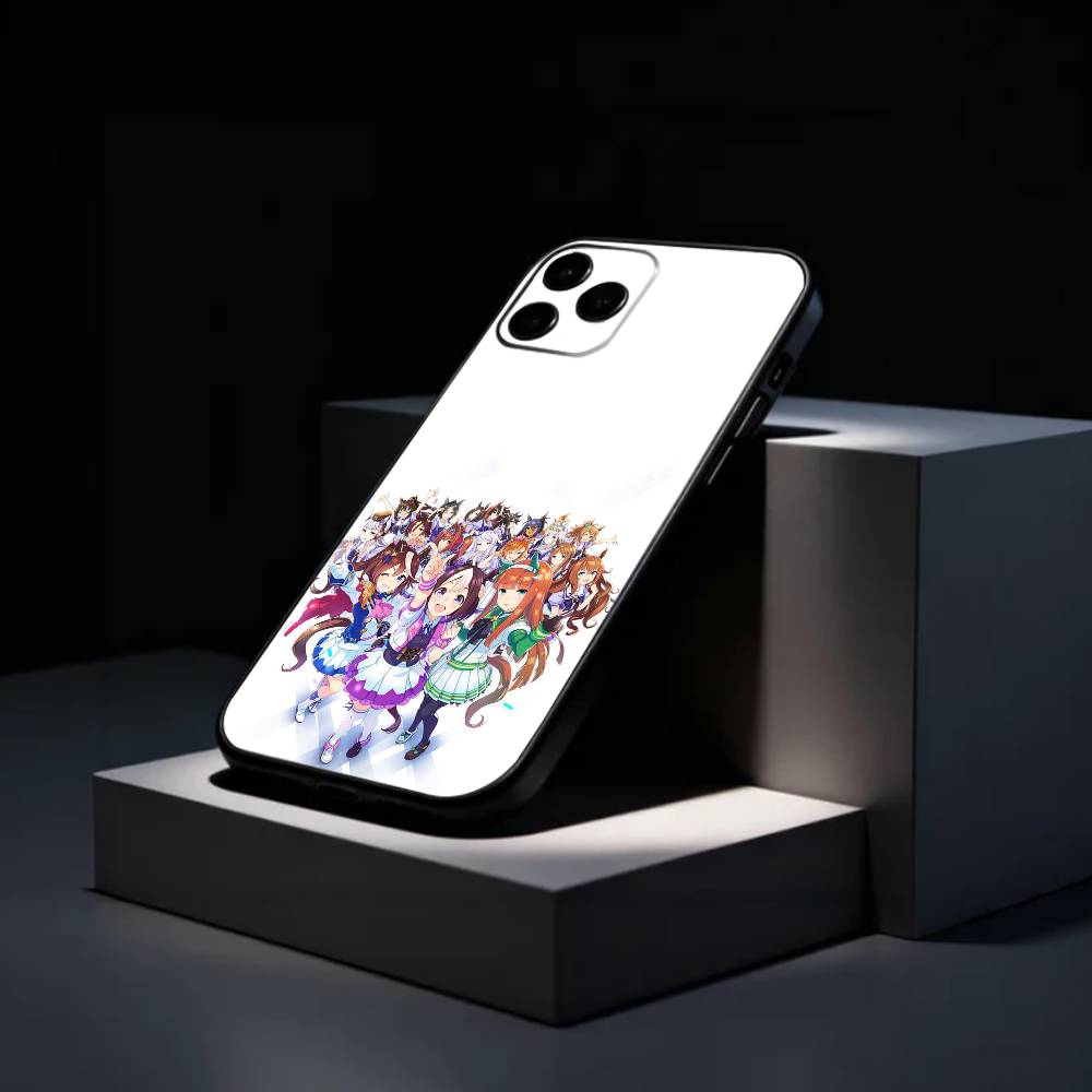 

Uma Musume Pretty Derby Phone Case Silicone Soft For IPhone 17 16 15 14 13 12 11 X XR Plus Pro Max Plus iPhone16pro