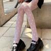 Pure White Fishnet Stockings Purely Desired Girl Hollow Out Pantyhose Women'S Sexy Big Fishing Net Tights Japanese Lolita Socks