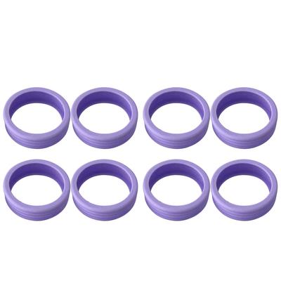 8PCS Luggage Suitcase Wheels Covers Noise Canceling Shock Absorbing Trolley Case Silicone Caster