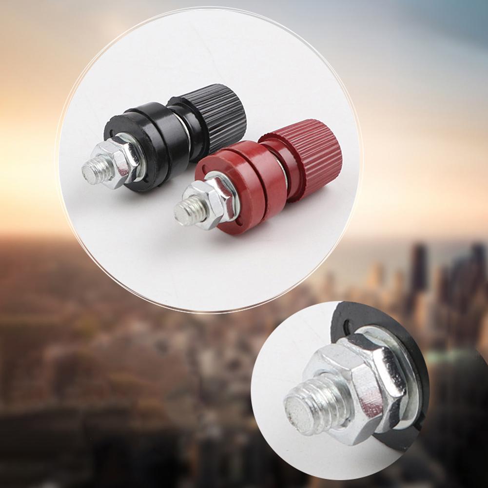 4pcs Battery Post 6MM Connector Audio Binding Post