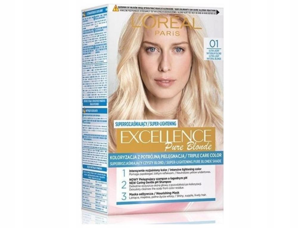'Oréal Paris Excellence Pure Blonde Hair Coloring Cream