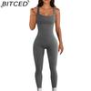 BITCED Combinaison Femme Automne/Hiver Décolleté Carré Push-Up Coupe Moulante Sexy