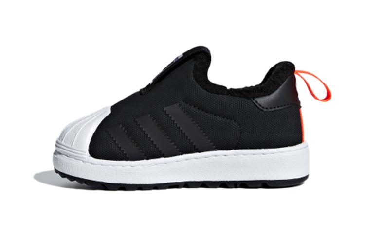 

Adidas Originals SUPERSTAR Winter 360 I Low top Toddler Shoes Black White Infant And Toddler B22472 21