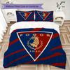 Mks Pogoń Szczecin Pattern Bedding,Quilt Set Quilt Cover Pillowcase Home Birthday Gift(1 * duvet cover + 2 * pillowcase, without core)_lx