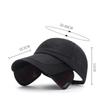 Sun Hat Washable Men Hat Extended Brim Practical Summer Outdoor Fishing Baseball Sport Visor Cap