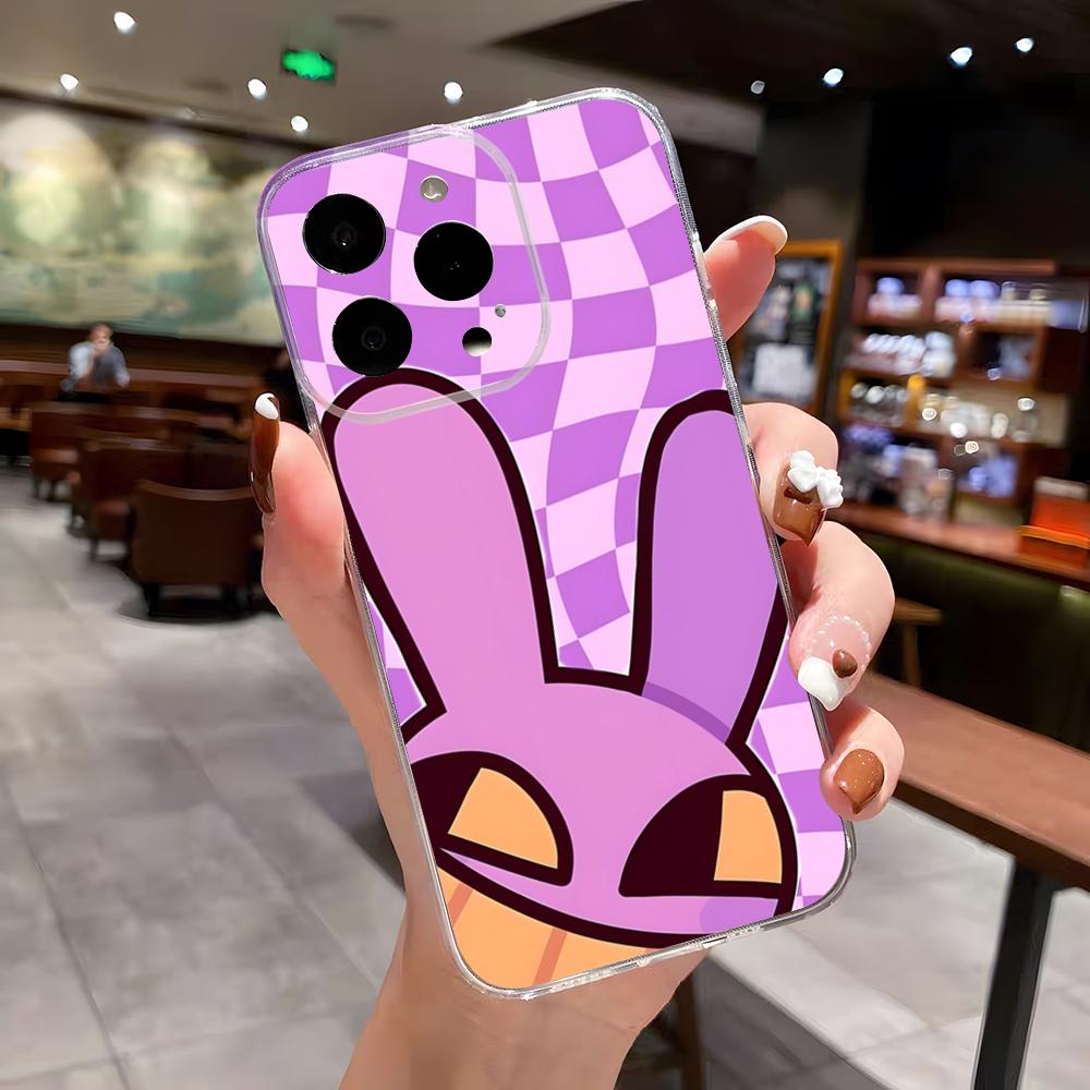 Úžasný D-Digital C-Circus Obal na telefon Pro IPhone 17 Air 16 E 15 14 13 12 Mini 11 Pro Max Průhledný kryt proti pádu