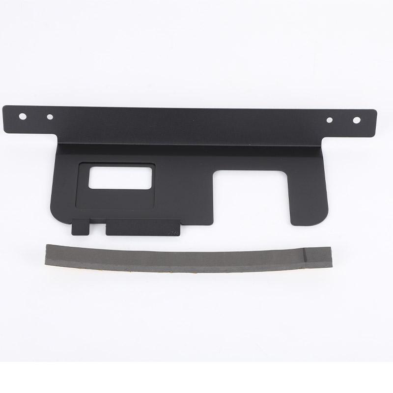 

Aluminum Alloy Black Rear Bumper Cover For Ford Maverick 2026-2026 Plate Trailer Side Dust Cover 4/7-Pin Connector Hitch чёрный