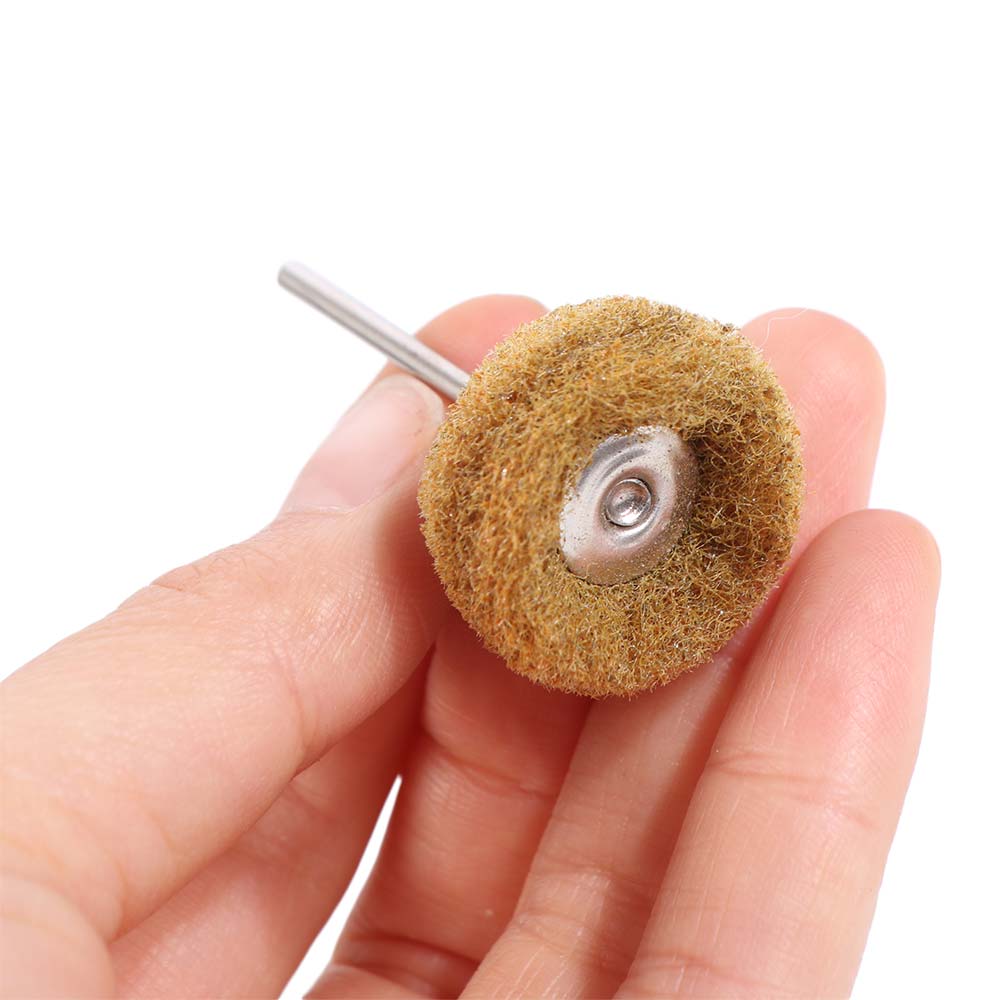 10pcs Rust Remover Polishing Wheel Buffing Fiber Grinding Head  Grinding Machine Accessories