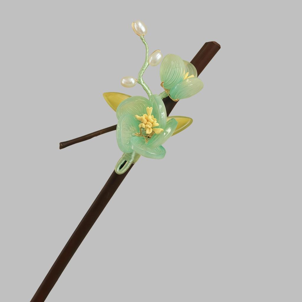 Handmade Bamboo & Wood Hairpins: Elegant Chinese-Style Updo Accessories for Women