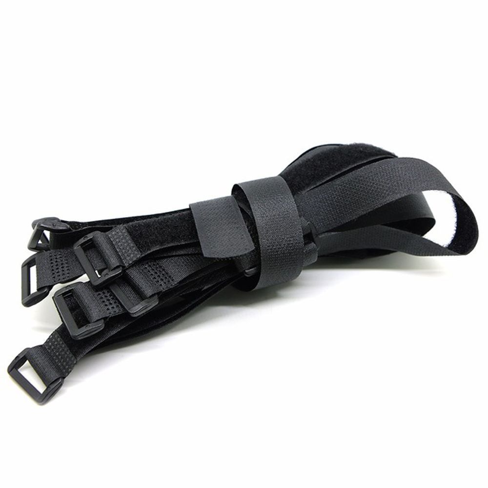 Nylon Reusable Black Home Cable Organizer Cable Straps Tie Rope Straps Fixed Straps Nylon Rope