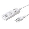 Fire Prevention Safety Tap 2P, 3 Outlets, White, 3m TAP-TSH33SWN