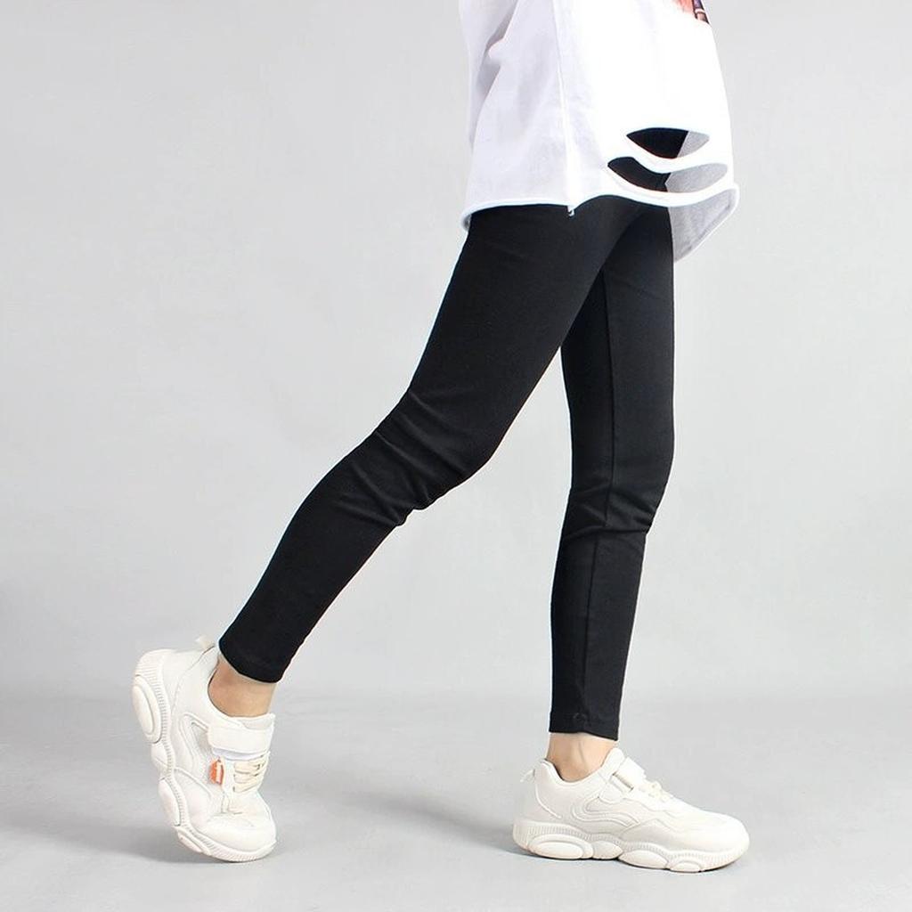 Girls Stretch Sports Leggings Mosquito-Repellent Breathable Pants