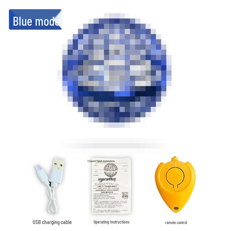 Magic Flying Ball: Inductive, Spinning, and Luminous Toy