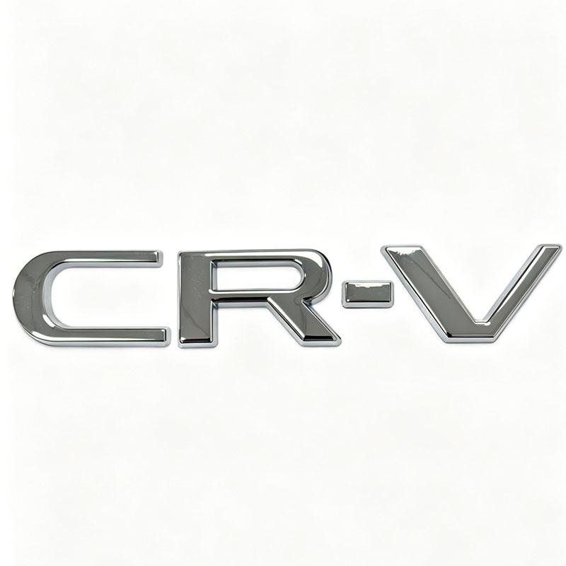 18.7cm Metal Car Stickers Side Fender Badge Styling for Honda CR-V Logo 2023 2017 2011 Rear Tailgate Emblem Decals Accessories ahw256