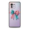 Pink Heart Bow Phone Case Cover for Xiaomi Mi 15 14 13 12 11 Ultra 14T 13T 12T 11T 10T Pro Lite 5G Shockproof Soft TPU Capas Bag