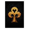 Gold And Silver Poker Suits Prints Poster Canvas Painting Hd Modern Wall Art Pictures Living Room Bedroom Chess Room Home Decor