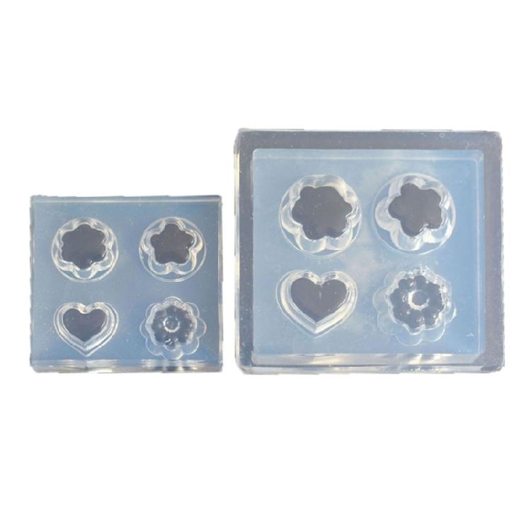 

2xSilicone Mold for Puddings Making Flexible Non Stick Crystal Epoxy Resin Molds 1