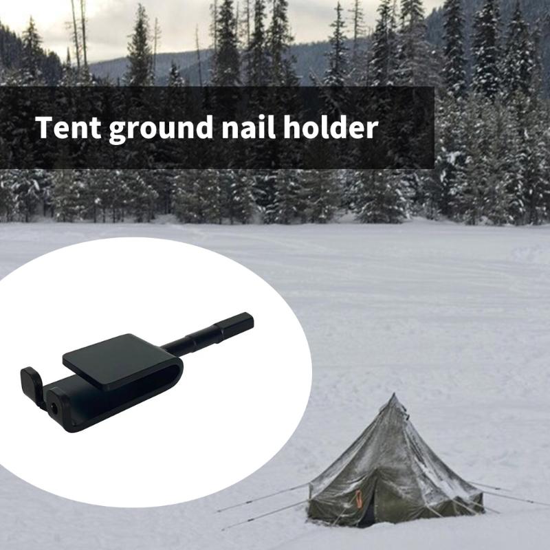 Anchors Tool for 13mm Drill Bits Ice Anchors Power Drill Adapter Ice Anchors for Setting Shelter Tent Fishing Equipment