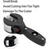 PVC Pipe Cutter Alloy Ratcheting Tubing Cutter Compact Rigid PVC Pipe Cutter 1/4 To 7/8 Inches PVC Pipe Shears For Cutting