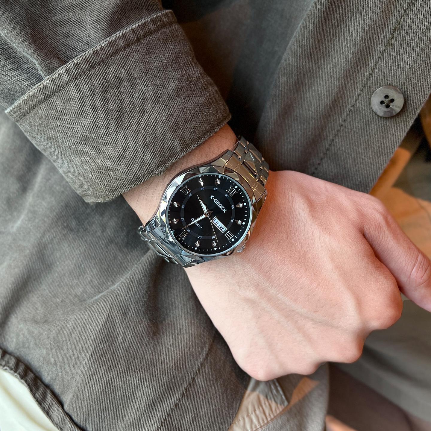 Stylish And Simple Watch Men S High-End Quartz Watch High-Value Chic Casual Luminous Men S Watch