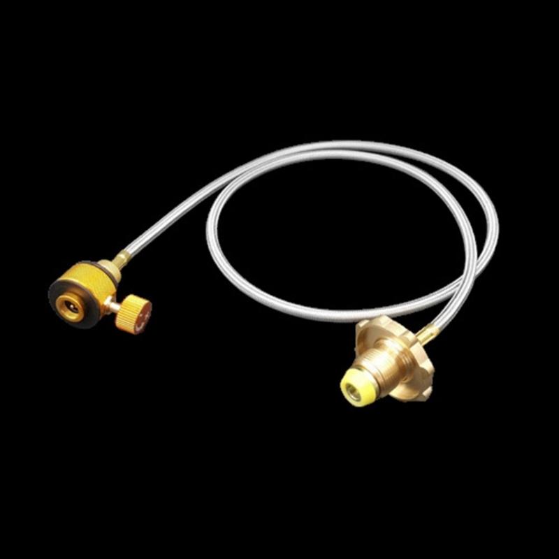 Multiple Gas Type Refilling Link Tap Action Thin for Camping Hiking Accessories