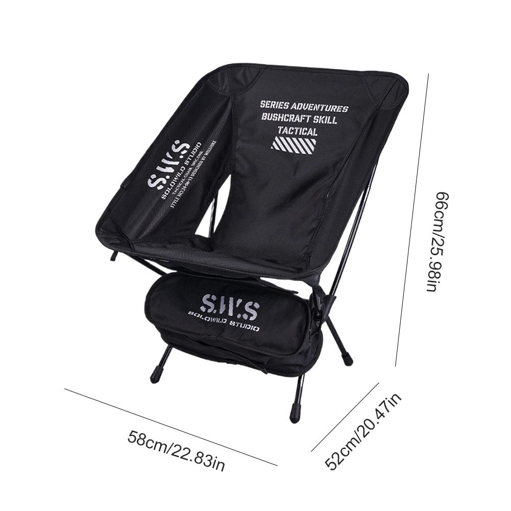 Afneembare Outdoor Campingstoelen Opvouwbare Maanstoel Ultralicht Reis Wandel Picknick Stoel Draagbare Strand Visserij Ontspan Stoel