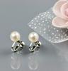 Genuine Pearl Necklace Earrings Set White Heart Keeper Quality Guaranteed Pearl Necklace Set for Ceremonies [Tsuyatama] & 8.5-9mm [Dedicated Box]