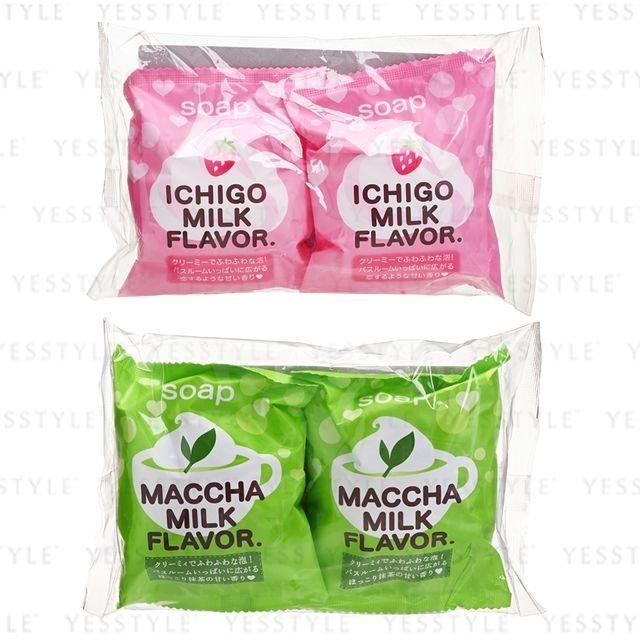 Pelican Soap - Milk Flavor Soap Set Ichigo - 80g x 2