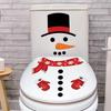 Self-Adhesive Snowman Wall & Window Sticker for Christmas Decoration