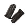 New Genuine Leather Sheepskin Winter Men's Gloves Warm Fleece Driving Cycling Touch Screen Gloves Best Gift For Men